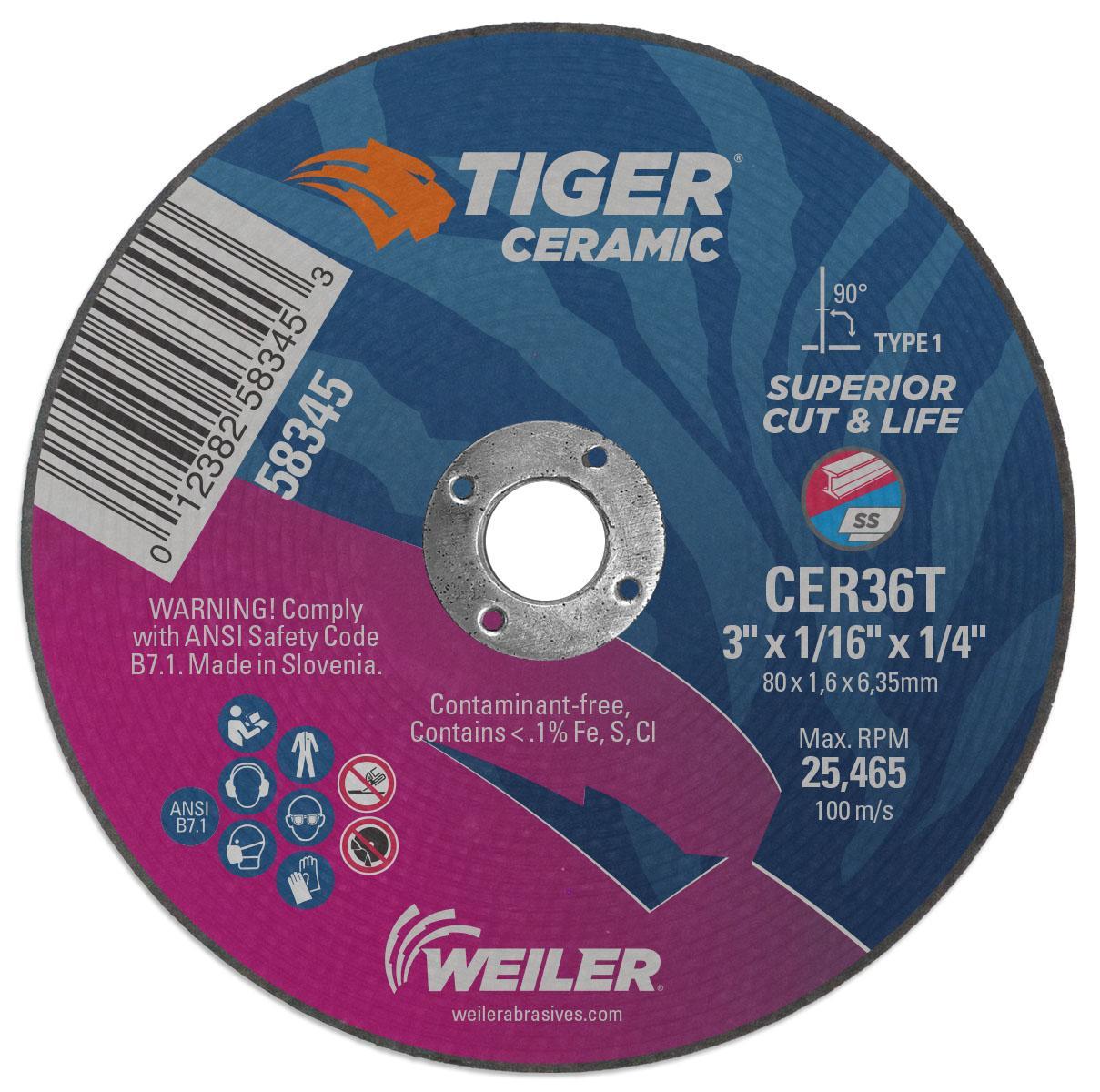 Tiger&reg; Ceramic 58345 WEI 58345