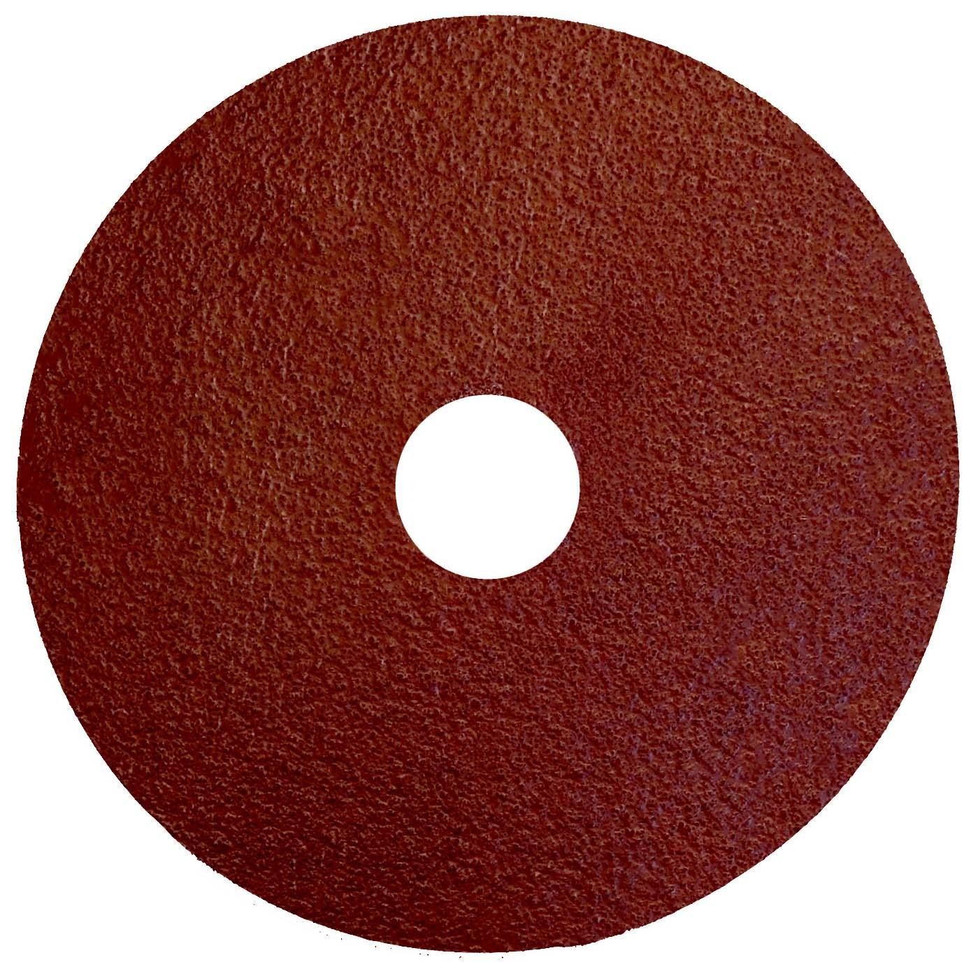 Tiger&reg; Aluminum 59811 Coated Abrasive Disc, 3 in Dia Disc, 36 Grit, Extra Coarse Grade, Aluminum Oxide Abrasive, Plastic Button Attachment