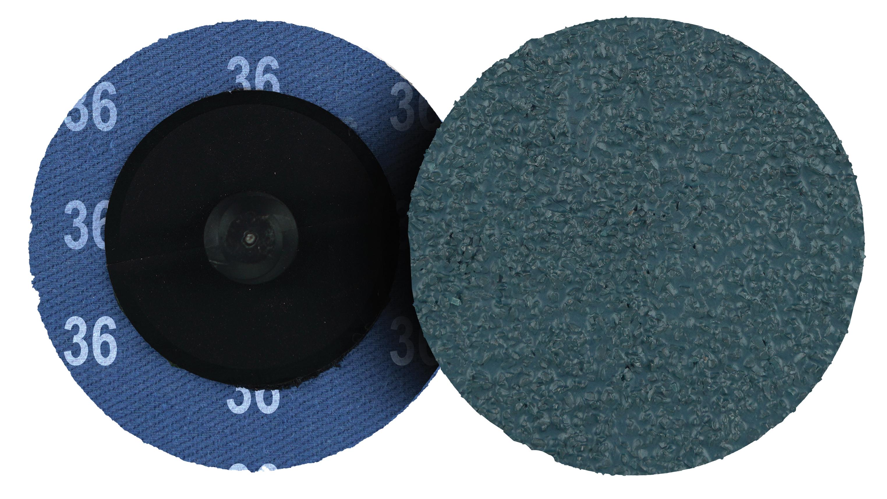 Tiger&reg; Zirc 58070 Performance Line Depressed Center Grinding Wheel, 4-1/2 in Dia 1/4 in THK, 24 Grit, Zirconia Alumina Abrasive