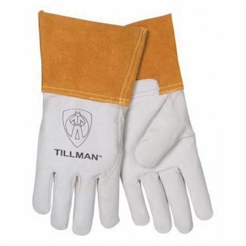 product MCR Safety 4150B Insulating Welding Gloves, XL, Leather, Gray, Fleece Lining, Gauntlet Cuff, 13 in L, 0.9 to 1.5 mm THK Glove Material