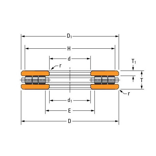Timken® 100TP143 TIM100TP143