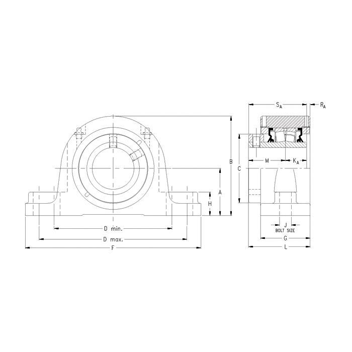 Timken&reg; QAP08A107SO TIMQAP08A107SO
