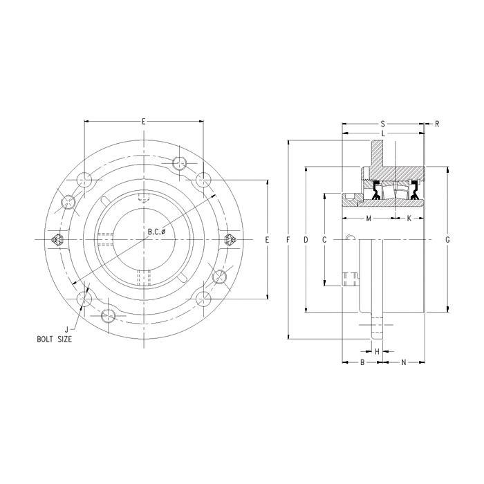 Timken&reg; QMC09J112SO QMBQMC09J112SO