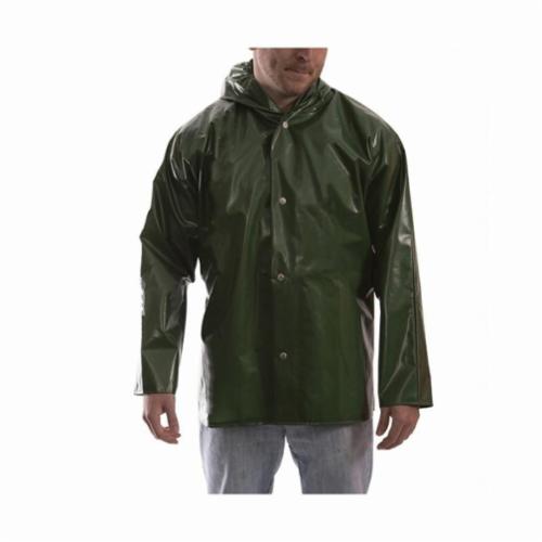 Tingley Safetyflex® O41008.MD Overall, Unisex, M, Green, 17 mil PVC on 150D Polyester, 29 in L Inseam