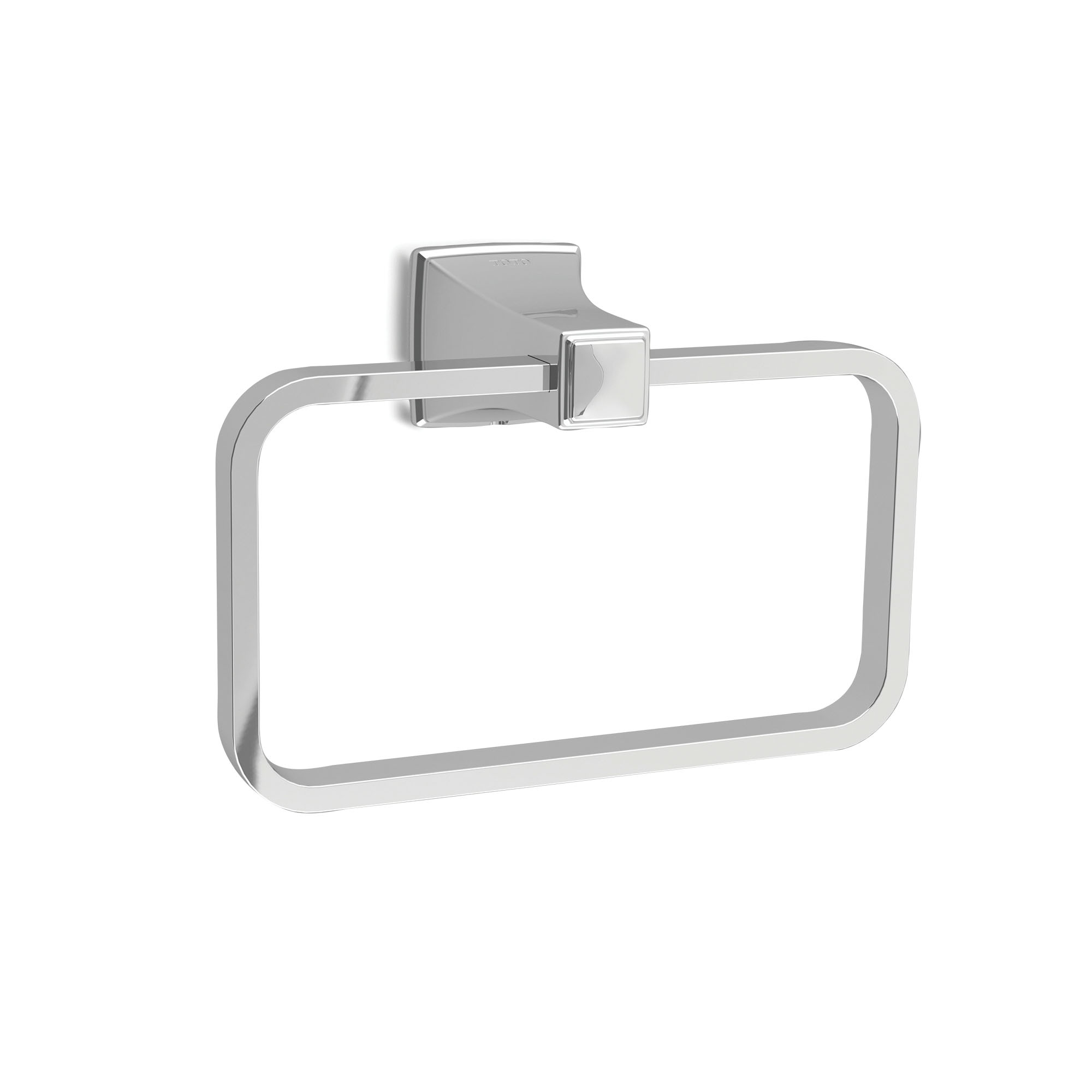 Toto® YR301#CP Towel Ring, Traditional® Series B, 42494 in OAH, Solid Brass, Import