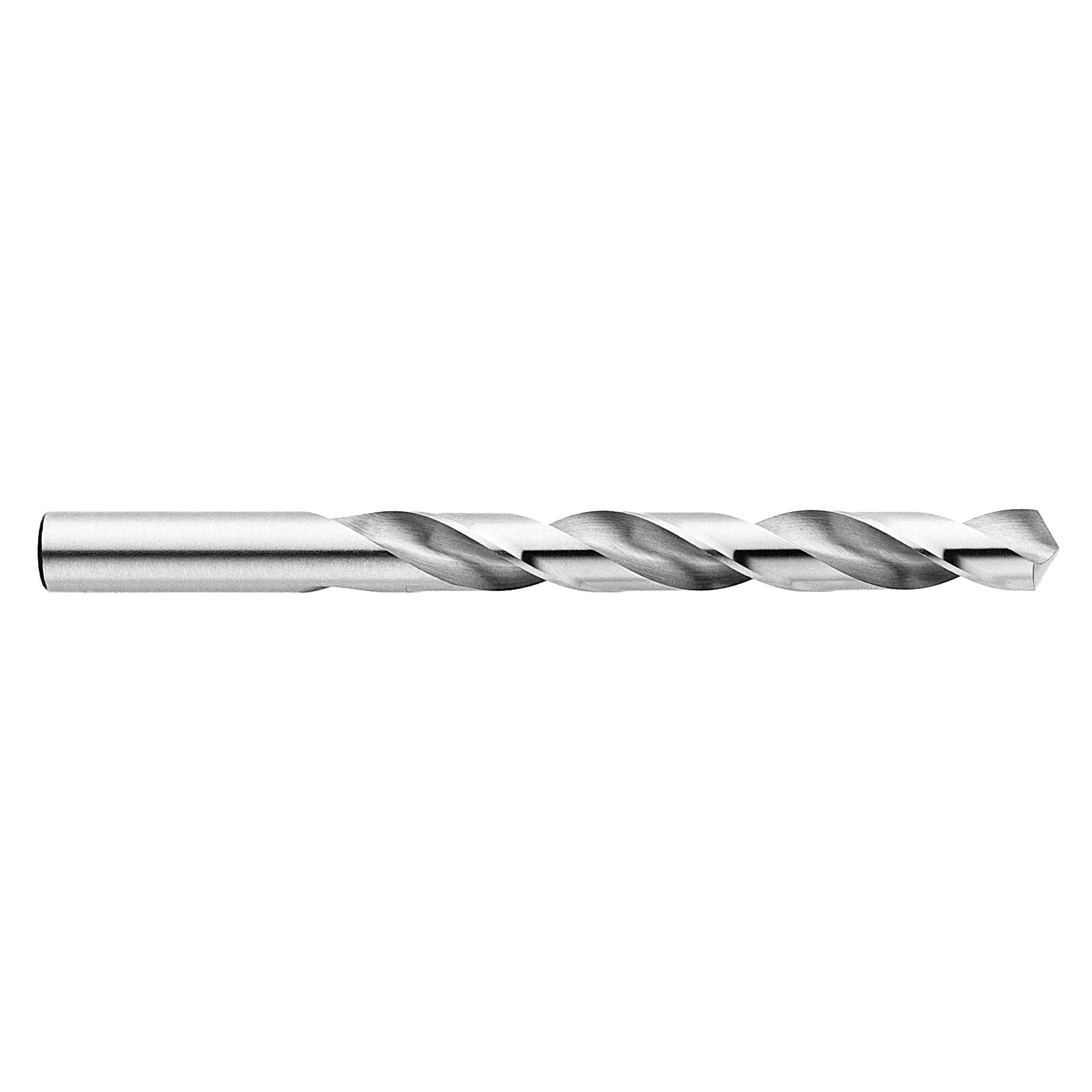 Triumph&reg; 011007 T1 Jobber Length Drill, 7/64 in Drill - Fraction, 0.1094 in Drill - Decimal Inch, 118 deg Point, HSS, Bright