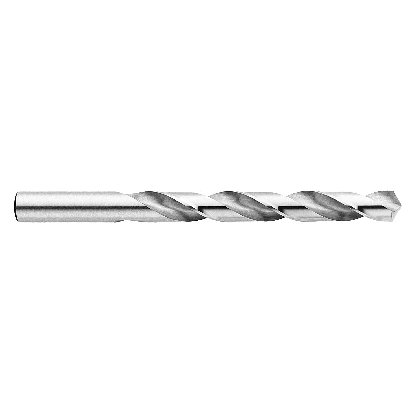 Triumph&reg; 013006 T3 Jobber Length Drill, F Drill - Letter, 0.257 in Drill - Decimal Inch, 118 deg Point, HSS, Bright