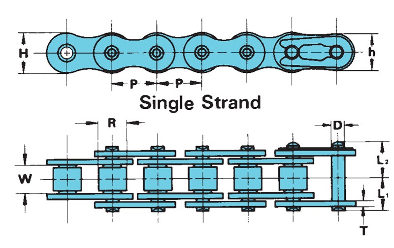 Tsubaki&reg; 50SSRB UST50SSR-10
