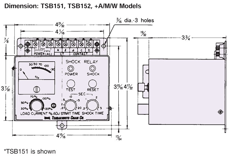 Tsubaki&reg; TSB152 USTTSB152