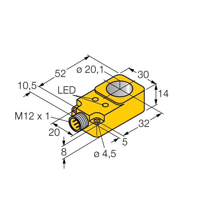 Turck BI20R-Q14-AP6X2-H1141