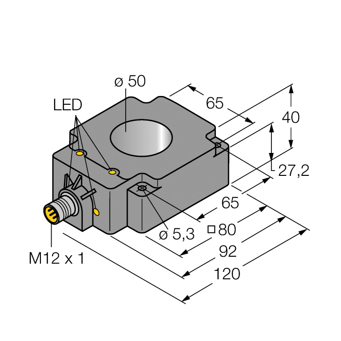 Turck BI50R-Q80-AP6X2-H1141