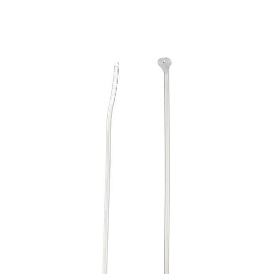 Ty-Rap&reg; TY5232M 2-Piece High Performance Standard Cable Tie, 8 in L x 0.1 in W x 0.047 in THK, Nylon/Polyamide 6.6, Natural