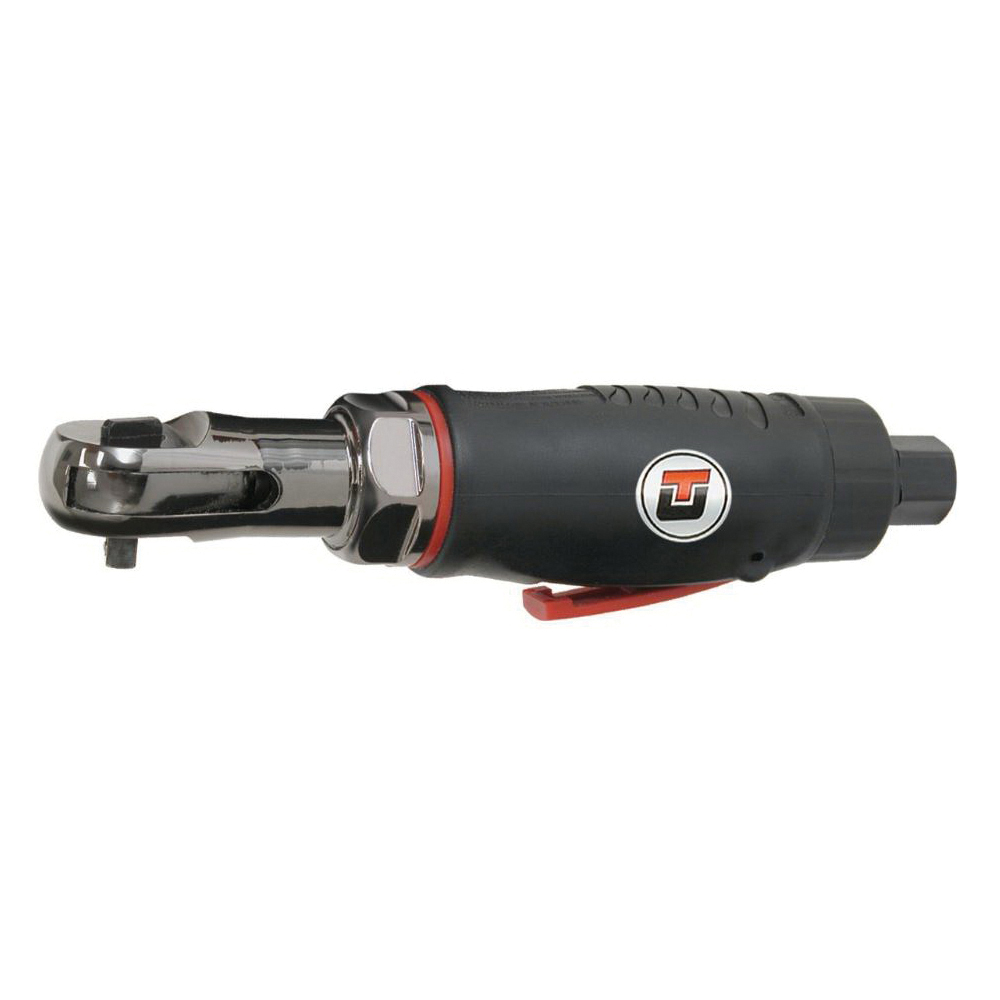 UT&trade; UT2000-1 Mini Pneumatic Ratchet Wrench, 1/4 in Drive, 5 to 25 ft-lb Torque, 250 rpm Speed, 3.5 cfm Air Flow, 90 psi, 14 cfm Short Run Air Consumption