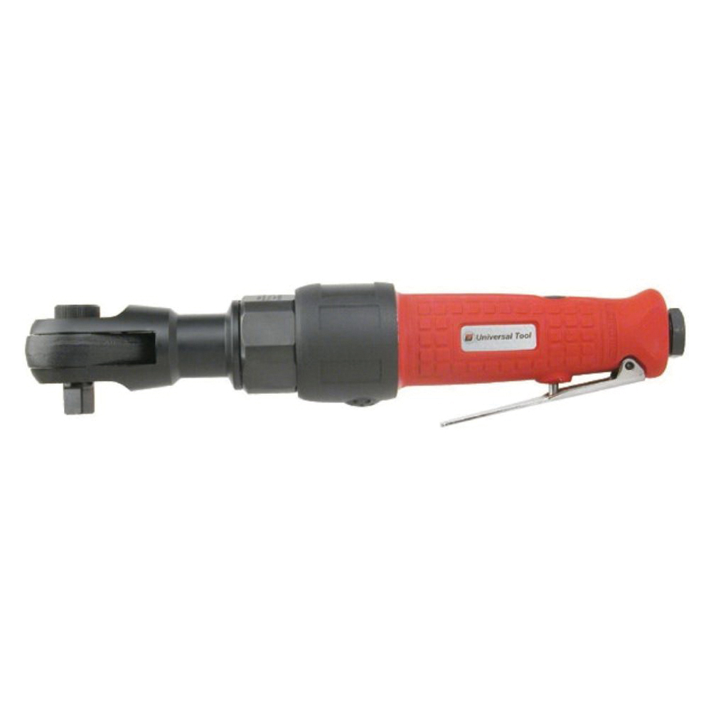 UT™ UT2010 Pneumatic Ratchet Wrench, 1/2 in Drive, 15 to 75 ft-lb Torque, 150 rpm Speed, 5.5 cfm Air Flow, 90 psi, 22 cfm Short Run Air Consumption