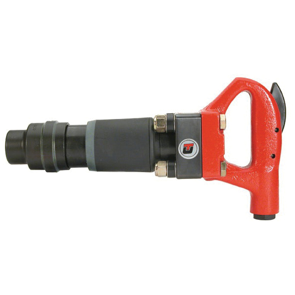UT™ UT8653H Pneumatic Chipping Hammer With 0.58 in Hex Bushing, 90 psi, 15-1/4 in OAL, Oval Collar Retainer