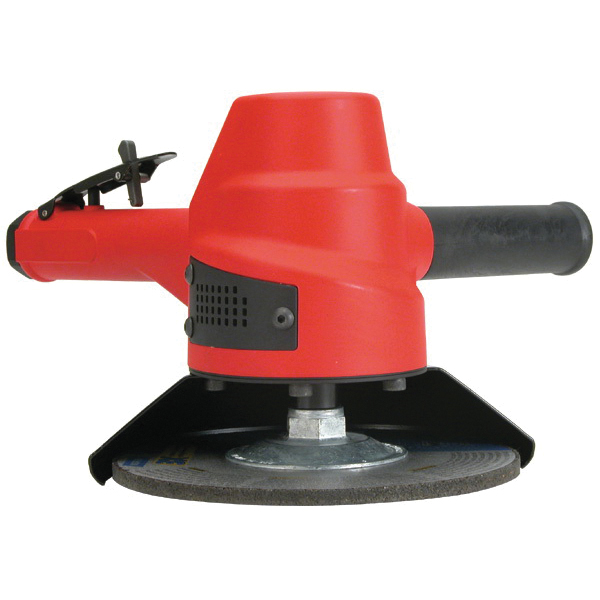 UT™ UT8768-3V-60-9 Pneumatic Vertical Grinder, 9 in Dia Wheel, 5/8-11 Arbor/Shank, 3 hp, 20 cfm Air Flow, 90 psi, For Wheel: Type 27
