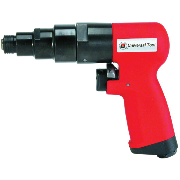 UT&trade; UT8963ATT-11 Air on Top Pneumatic Screwdriver, 1/4 in Chuck, 5 to 45 in-lb Torque, 4 cfm Air Flow, 90 psi, Adjustable/Auto Shut-Off Clutch, 45 in-lb Max Working Torque, 16 cfm Short Run Air Consumption