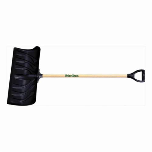 UnionTools® 1640400 Snow Shovel, 14-1/2 in H x 18 in W, Aluminum Blade