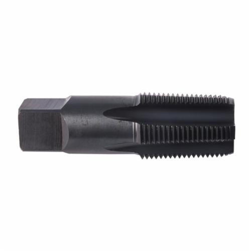 Union Butterfield® 6008919 1700M General Purpose Straight Flute Hand Tap, Right Hand Cutting, M12x1.75 Thread, D6 Thread Limit, Bottoming Chamfer, 4 Flutes, Bright, HSS
