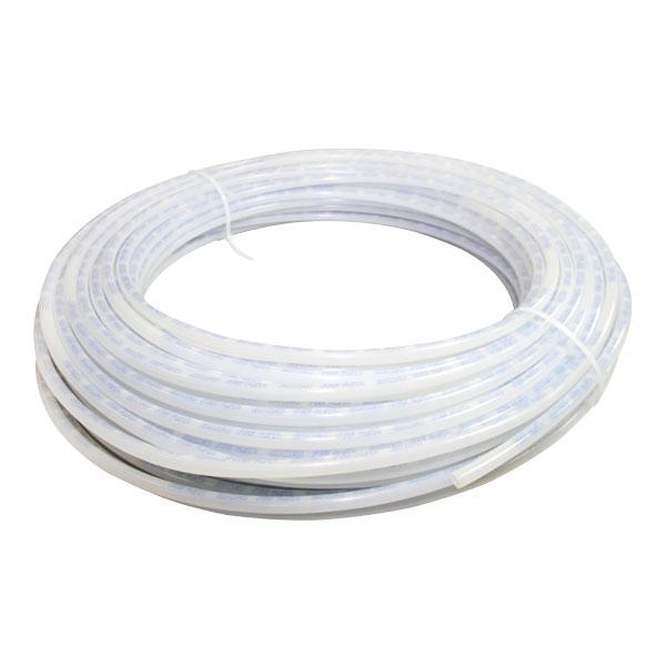 Uponor F4340500 AquaPEX® Coil Tubing, 1/2 in Nominal, 0.475 in Dia Inside x 0.625 in Dia Outside x 100 ft L, White/Blue, Engel Process, Crosslinked Polyethylene, Domestic