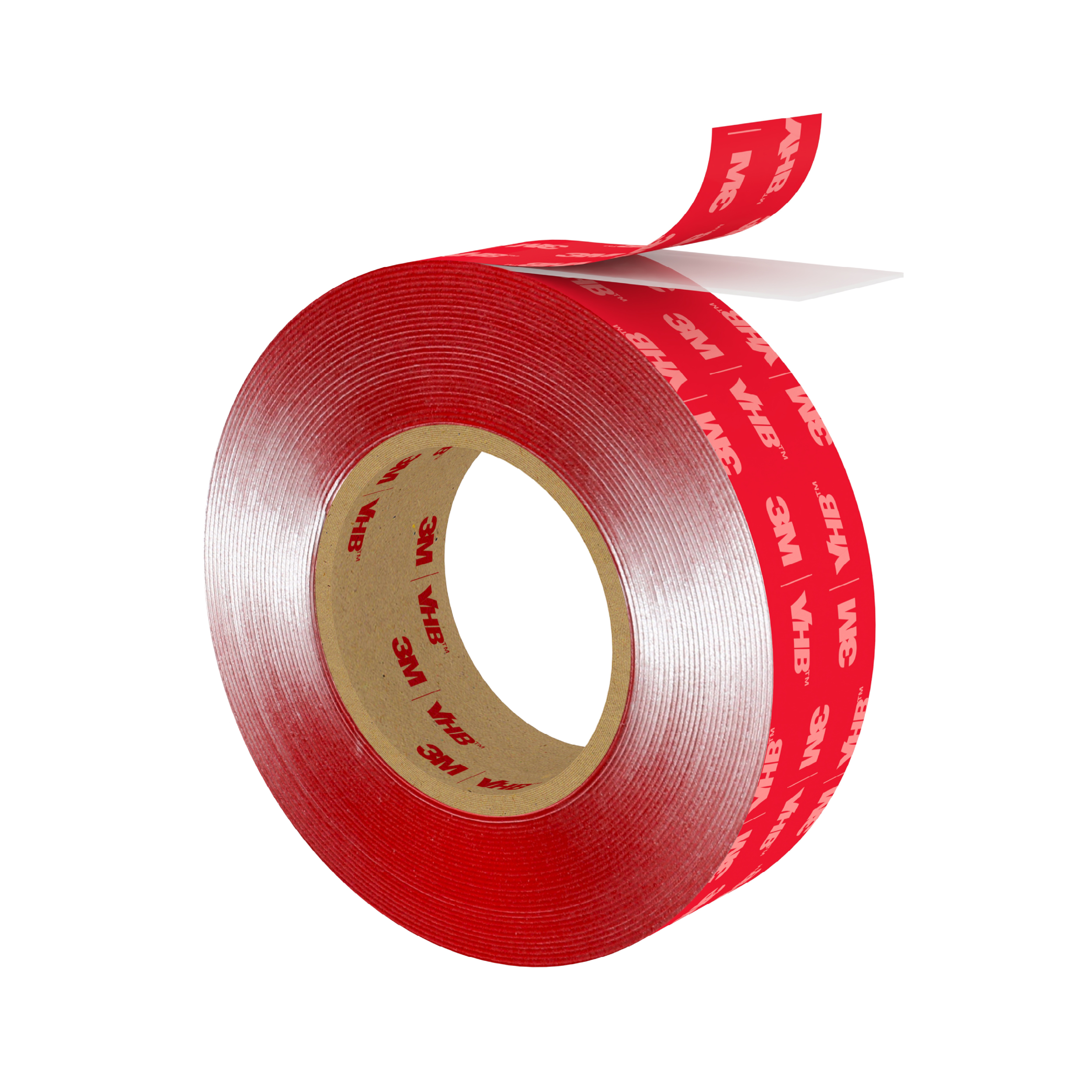 3M� 7000048480 4016 Double Coated Tape, 36 yd L 1 in W, 62 mil THK, Acrylic Adhesive, Urethane Backing, Off-White