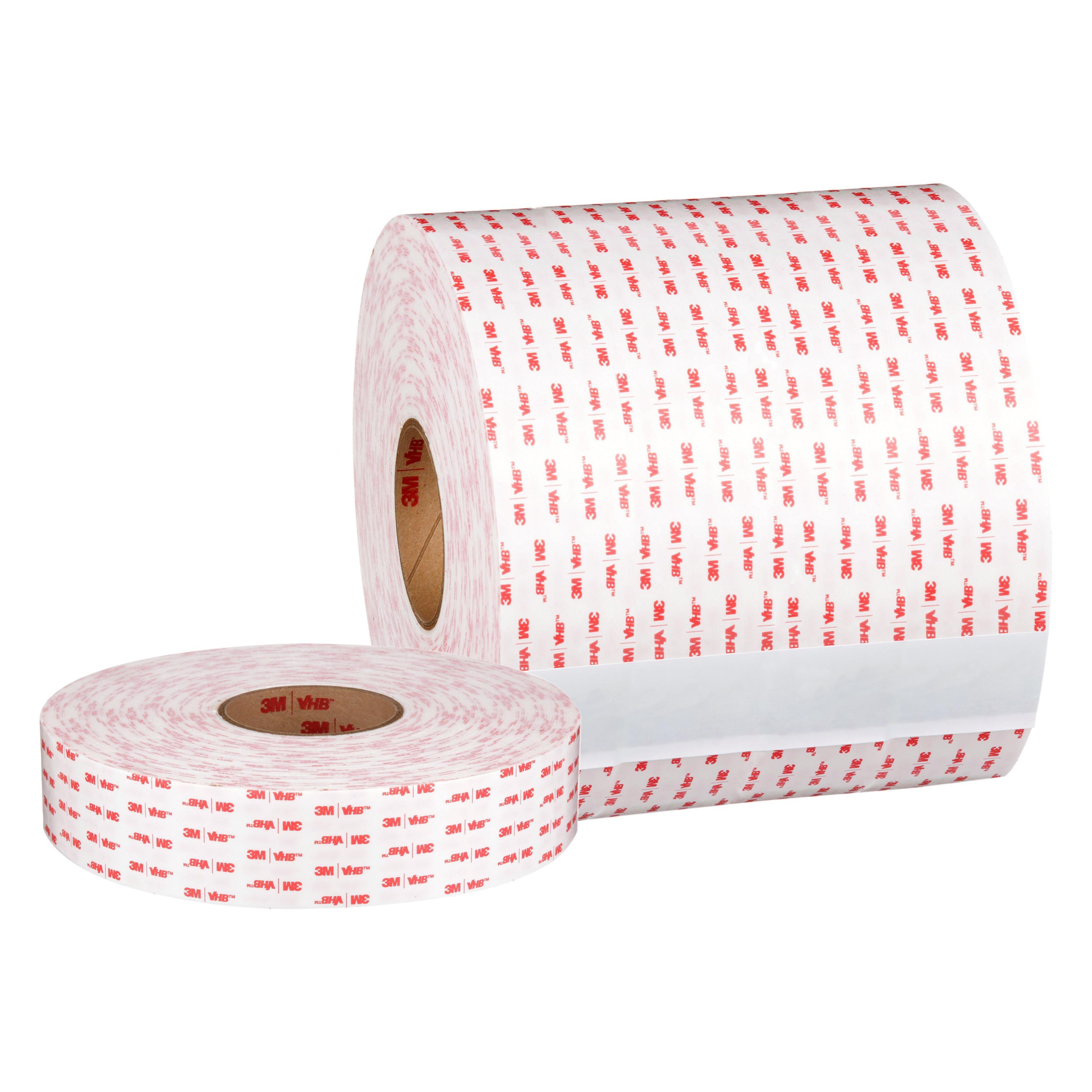VHB&trade; 7100000201 5962 Tape, 5 mil THK, Modified Acrylic Adhesive, Black