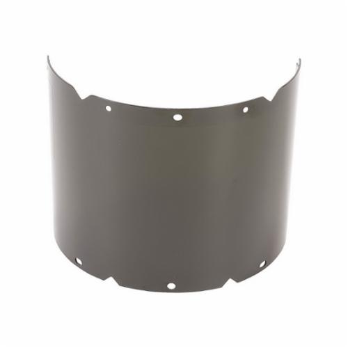 MSA V-Gard® 10115840 Contoured General Purpose Visor, Clear, Polycarbonate, 8 in H x 17 in W x 0.06 in THK Visor, For Use With MSA V-Gard® Frames and Headgear, EN 166, ANSI/ISEA Z87.1-2010, CSA Z94.3, AS/NZS 1337