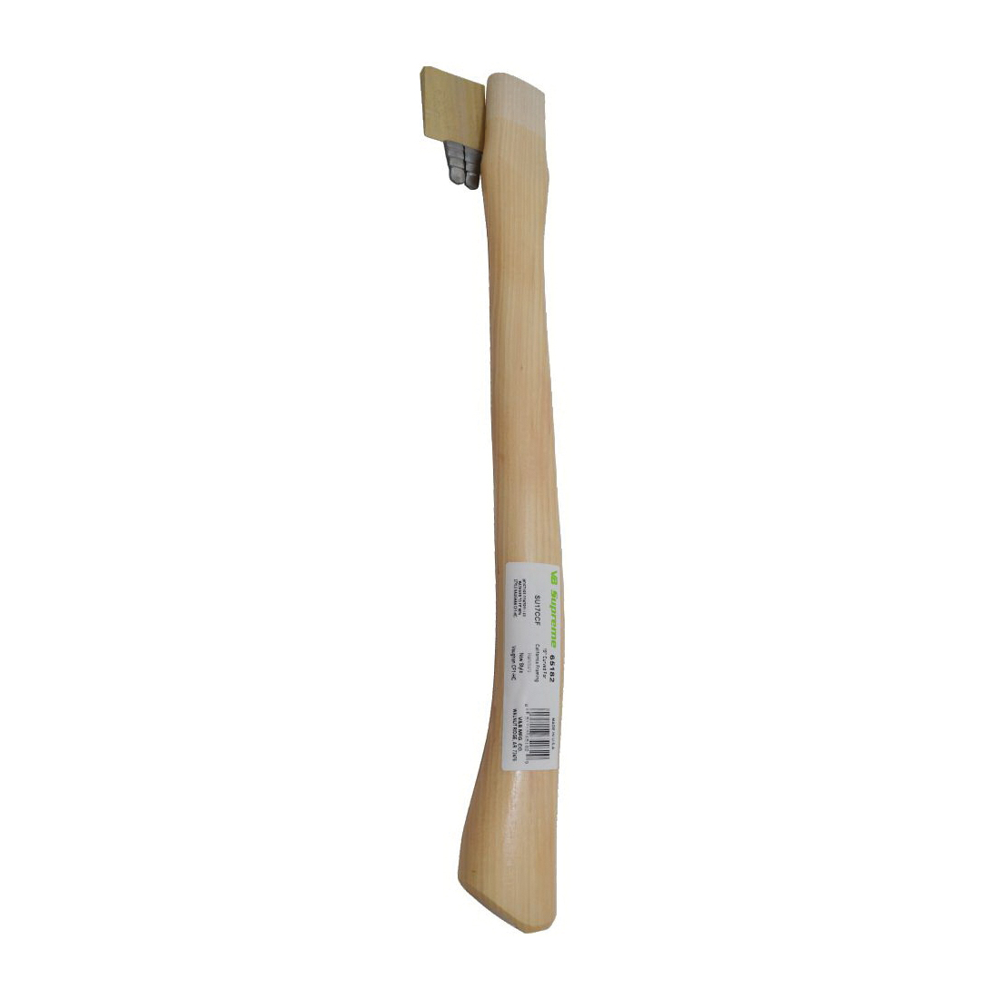 Vaughan&reg; 65182 Supreme Curved Replacement Handle, 23 oz, 1.52 in x 0.716 in Eye, For Use With CF1-HC California Framer, 19 in L, Hickory