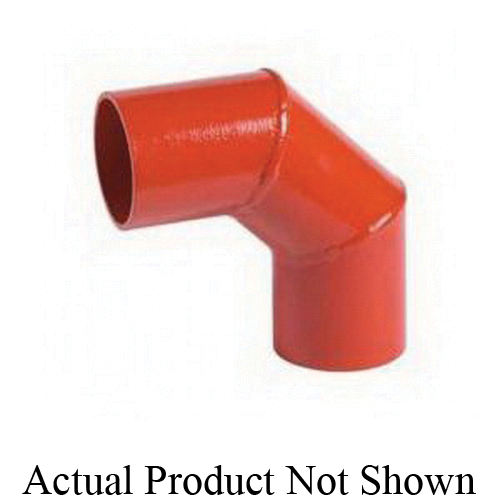 Victaulic 90 Deg Elbow Pipe 6in Pl Ductile Iron 1485