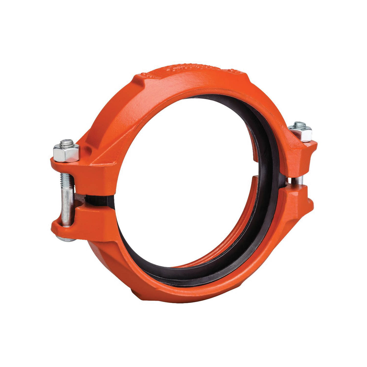 COUPLING RGD 6 IN DUCTILE IRON ORN ENAM | BPS Supply Group