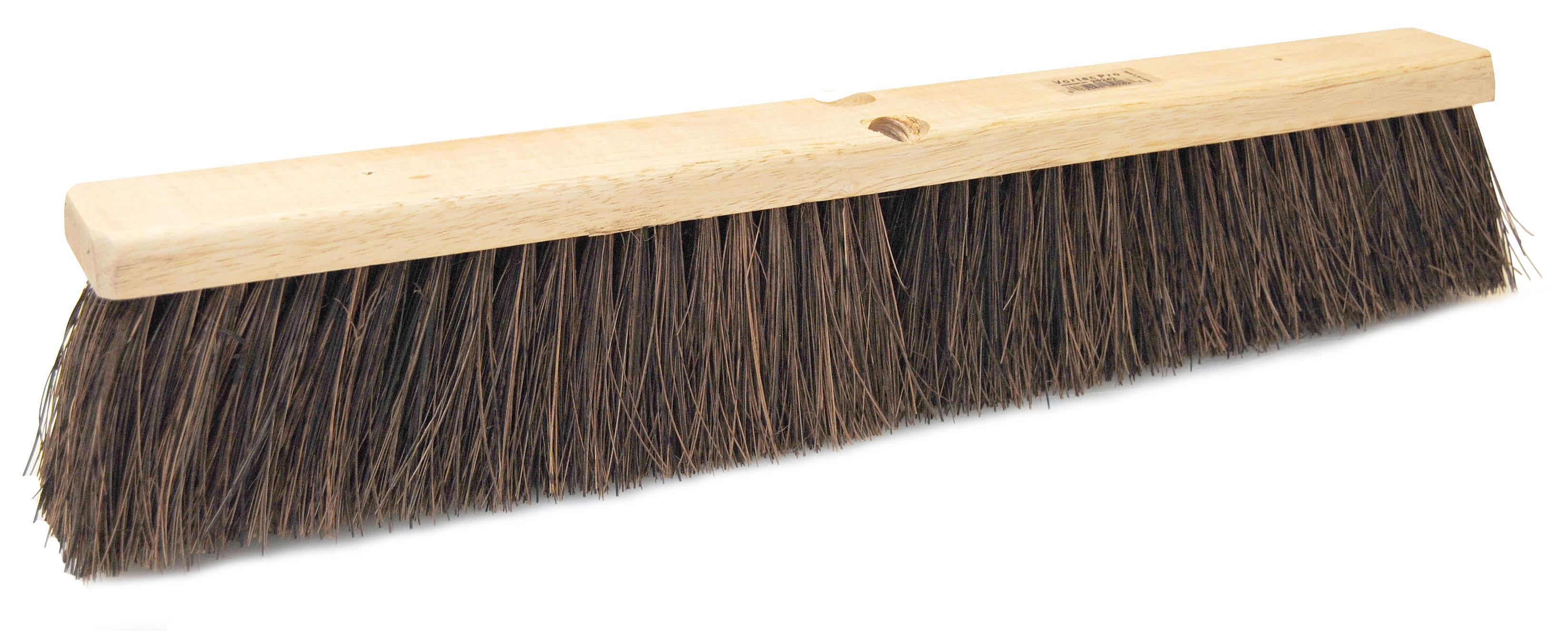 Magnolia Brush 6424-A Line Floor Brush, 4-1/4 in L Trim, Blue Plastic Bristle