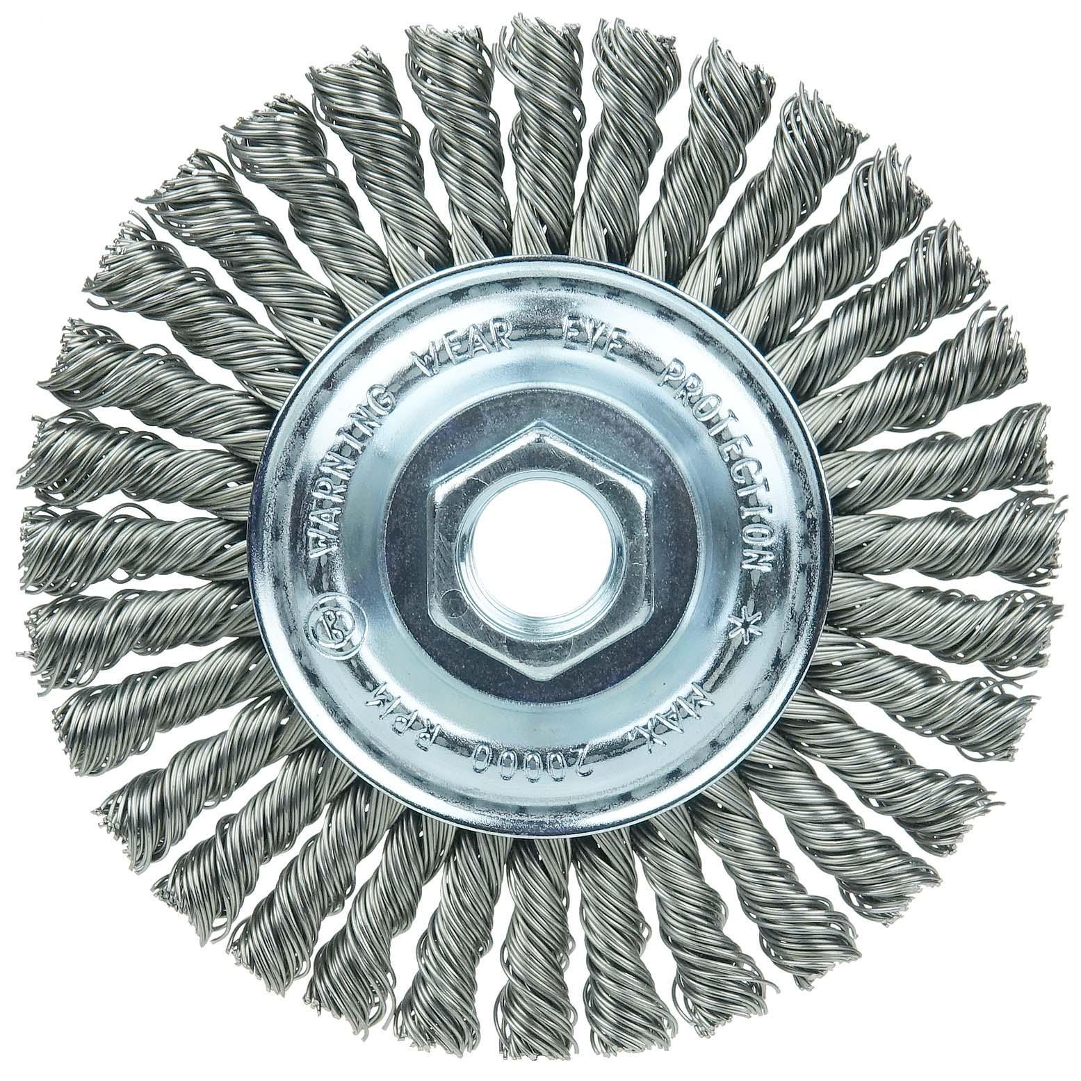 Wolverine&trade; 30729 Coated Abrasive Flap Wheel, 3 in Dia Wheel, 1 in W Face, 1/4 in Dia Shank, 40 Grit, Coarse Grade, Aluminum Oxide Abrasive