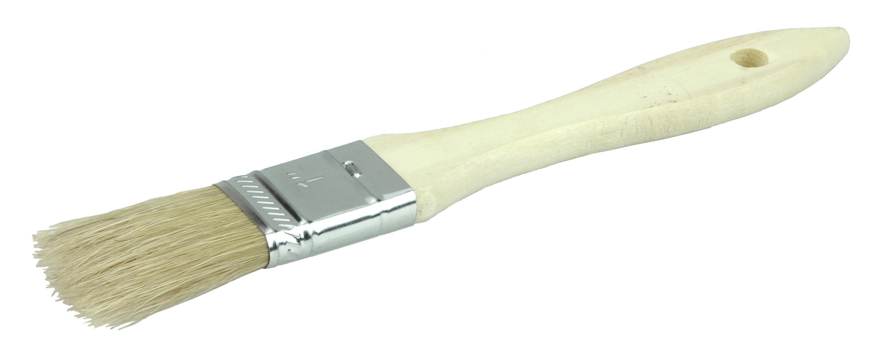 Vortec Pro® 40181 Economy Grade Multi-Purpose Chip and Oil Brush, 10 in OAL, 2 in China Bristle Brush, Wood Handle, Latex Paints, Oil Base Paints, Shellac, Varnishes and Water Base Paints