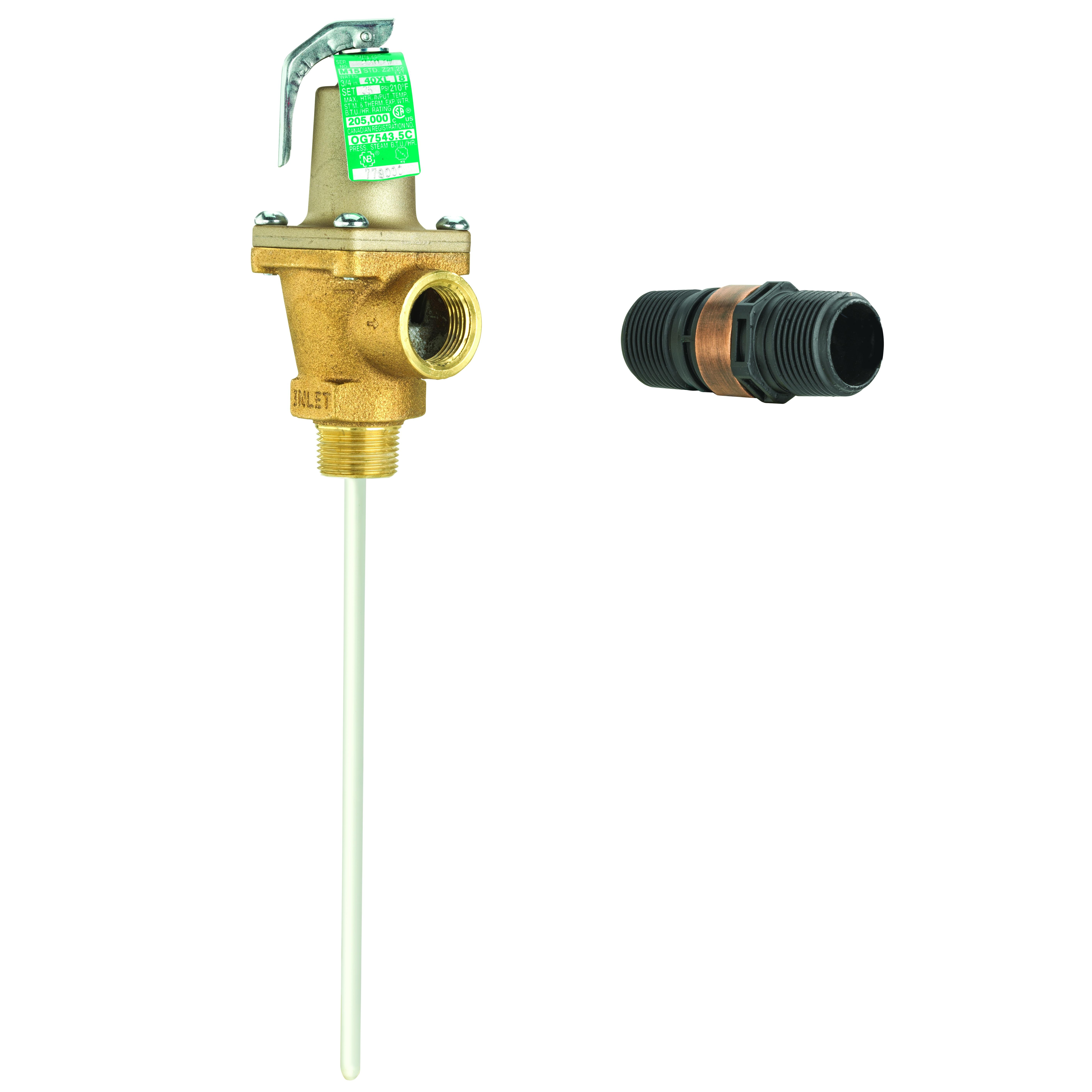 Temperature & Pressure Relief Valves
