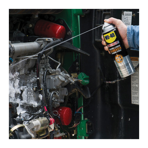 WD-40&reg; Specialist&reg; 01206 Machine and Engine Degreaser, 510 g Aerosol Can, Citrus Odor/Scent, Clear, Liquid Form