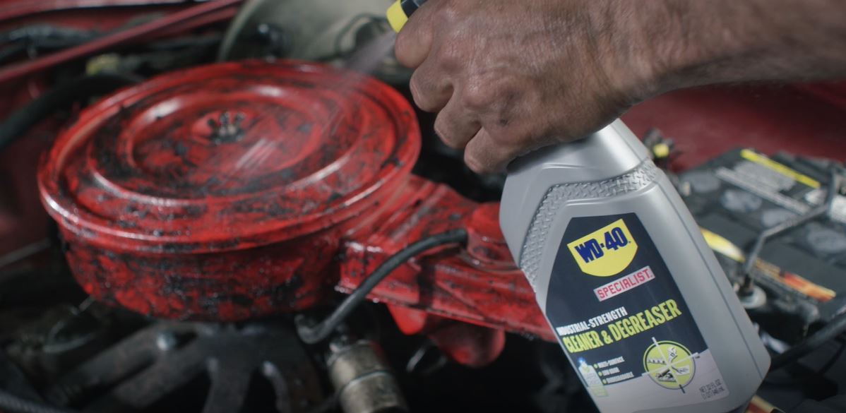 WD-40&reg; Specialist 30035 Industrial Strength Cleaner and Degreaser, 32 oz Container Bottle Container, Pleasant Odor/Scent, Clear, Aerosol Spray Form