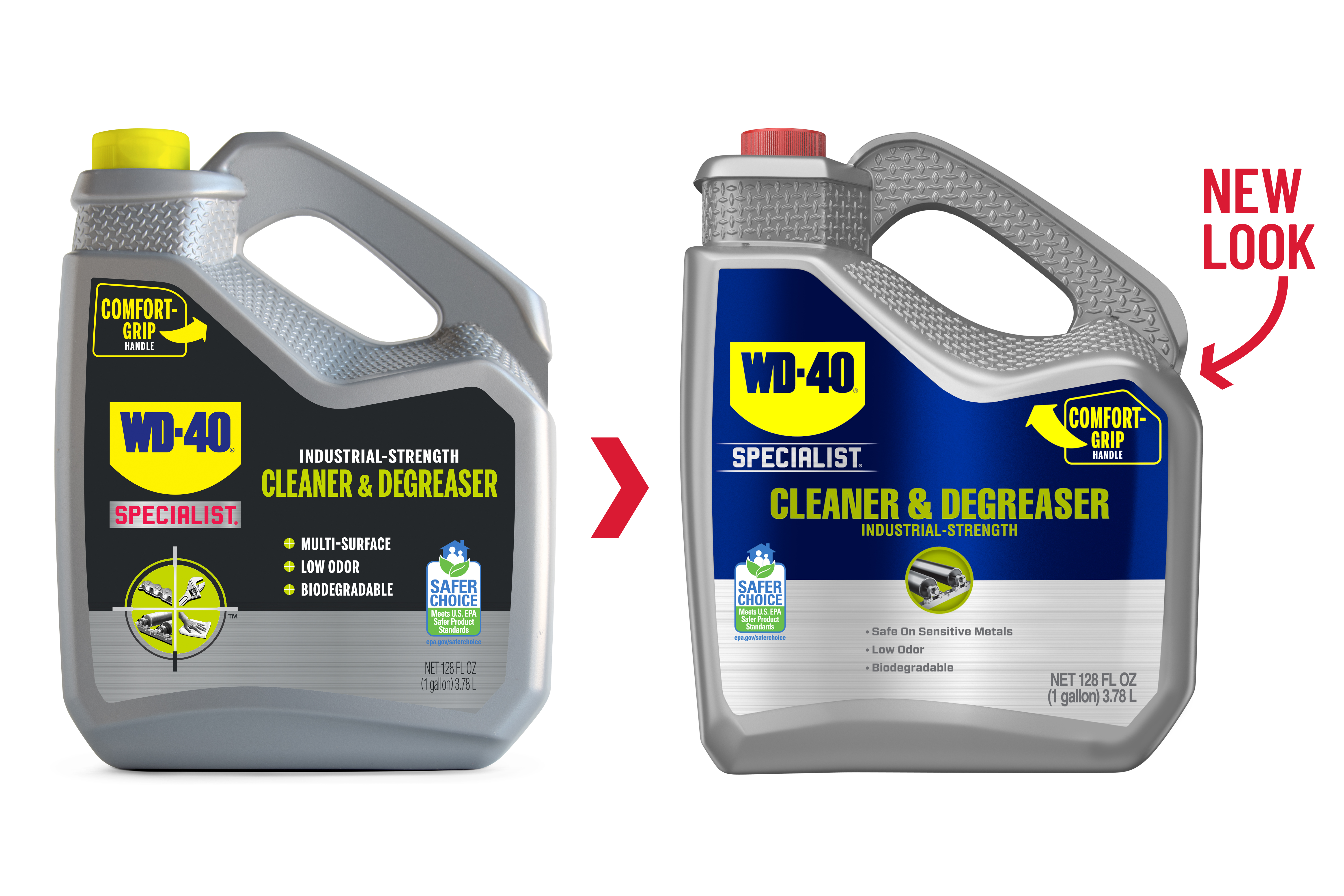 WD-40&reg; Specialist 30036 Industrial Strength Cleaner and Degreaser, 1 gal Container Bottle Container, Pleasant Odor/Scent, Clear, Liquid Form