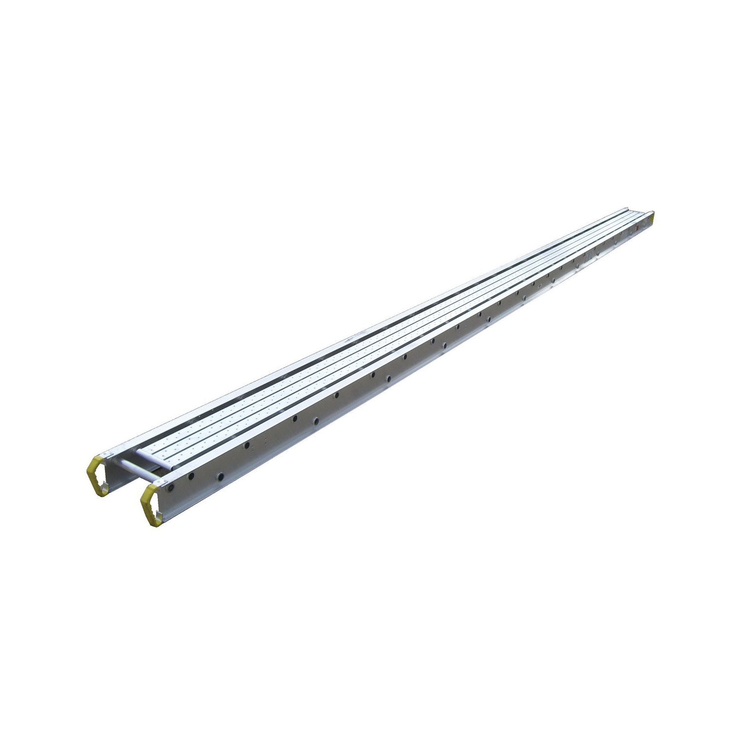 WERNER&reg; 2408 2400 Ladder Jack Stage, 8 ft L x 14 in W x 4 in H, 500 lb Load, Aluminum