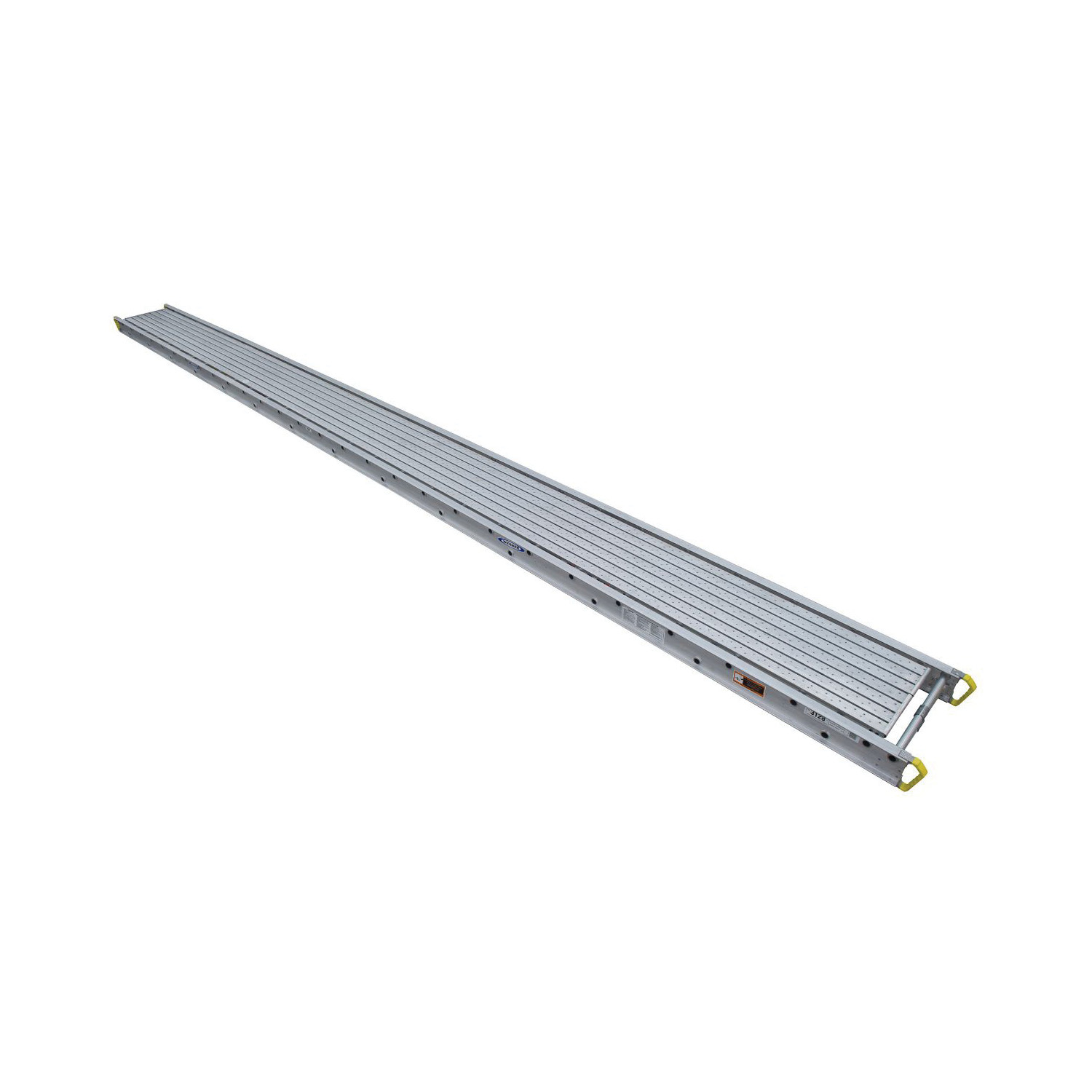 WERNER&reg; 3132 3100 Ladder Jack Stage, 32 ft L x 24 in W x 6 in H, 750 lb Load, Aluminum