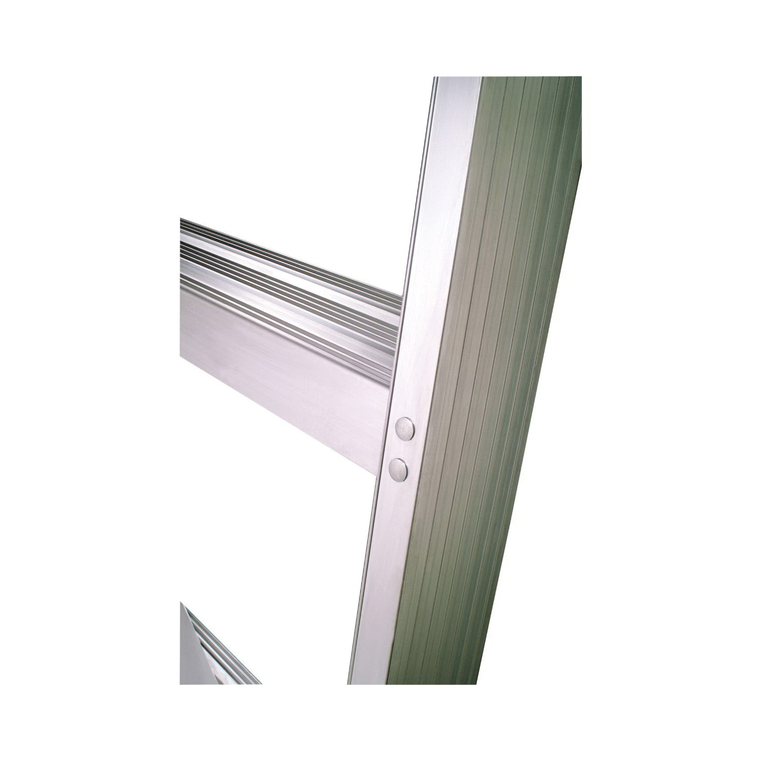 WERNER&reg; PT378 PT370 Type IA Platform Ladder, 8 ft Ladder, 300 lb Load, 12-3/4 in W, Aluminum