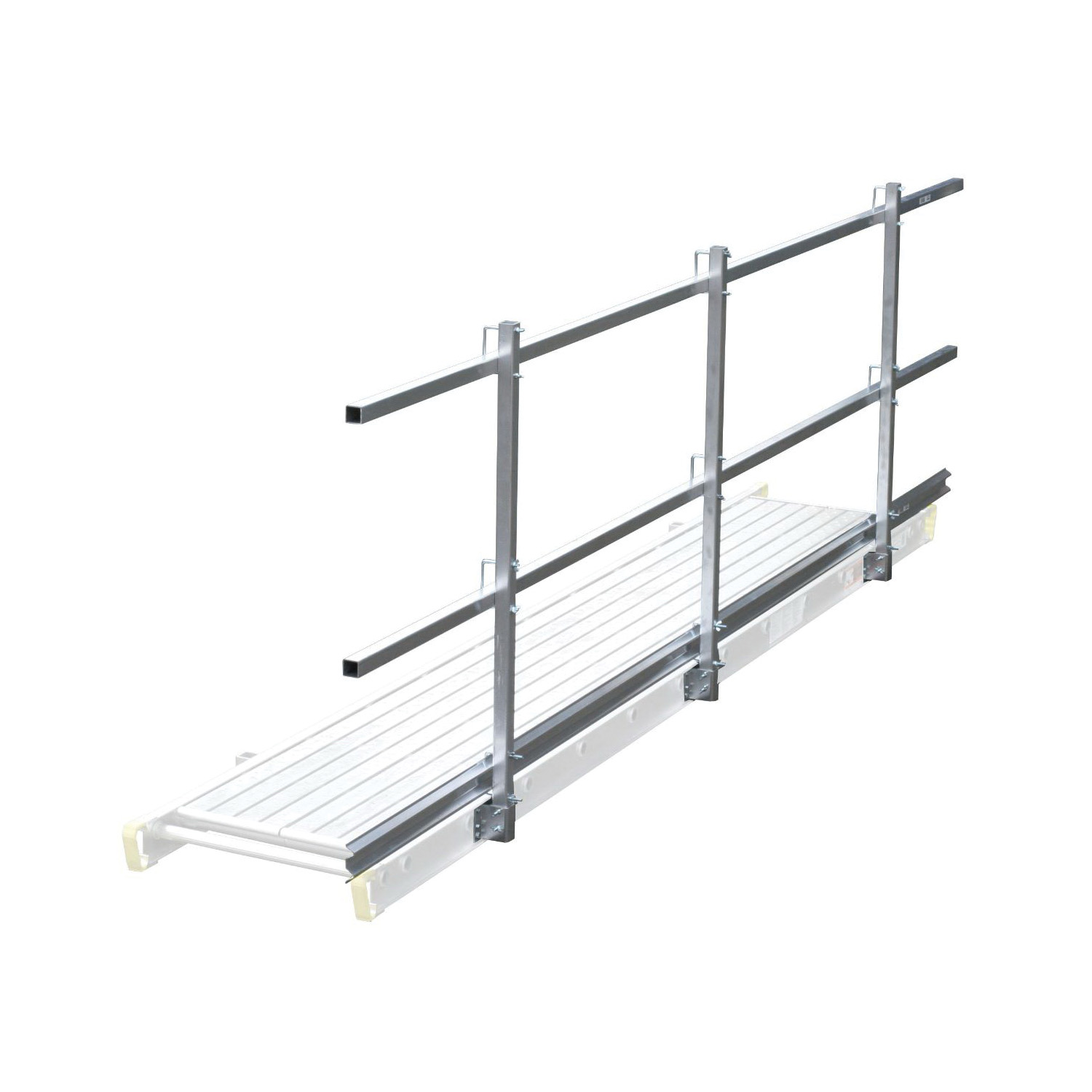 WERNER® PD6203 PD6200 Podium Ladder, 5 ft Ladder, 300 lb Load, 3 Steps, Type IA, Fiberglass