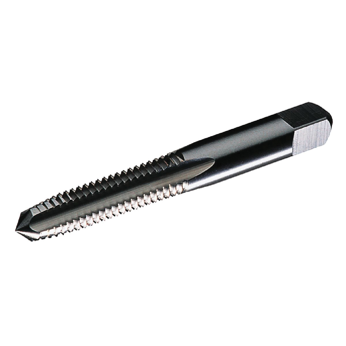 WIDIA GTD 2750078 GUN™ 5301 Spiral Point Tap, Right Hand Cutting, 3/8-16 Thread, H3 Thread Limit, Plug Chamfer, 3 Flutes, Uncoated, HSS