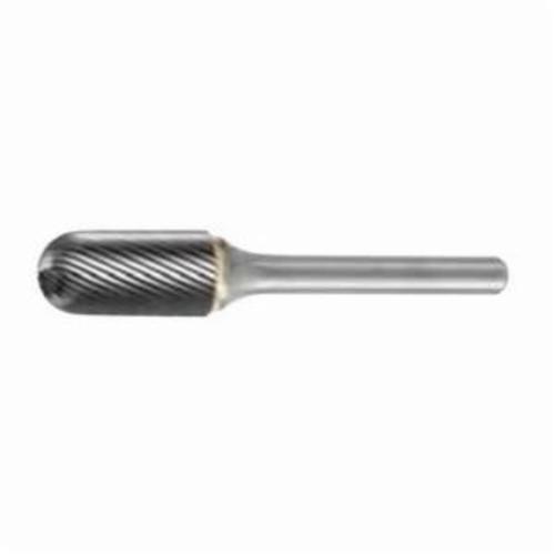 WIDIA METAL REMOVAL 2735821 SA Series Imperial Carbide Burr, Cylindrical - No End Cut (Shape SA) Head, 3/32 in Dia Head, 7/16 in L of Cut, 1-1/2 in OAL, Double Cut