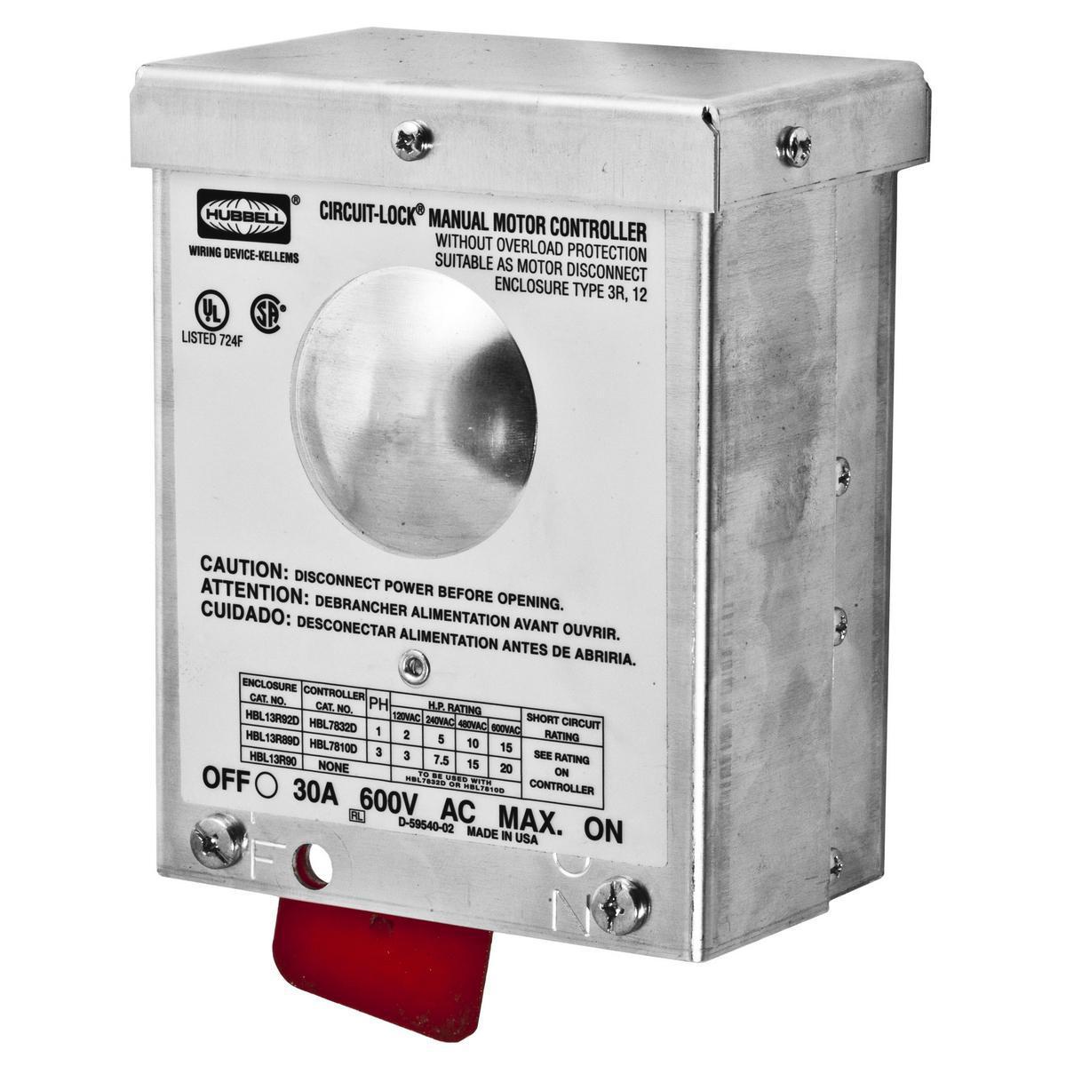 Wiring Device-Kellems HBL13R89