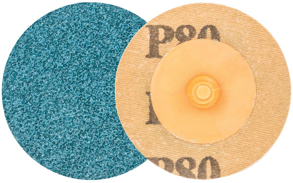 Walter Surface Technologies TWIST&trade; 04D208 Sanding Disc, 2 in Dia Disc, 80 Grit, Zirconia Alumina Abrasive, Type R Attachment