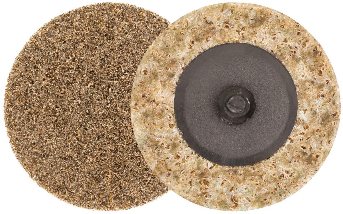 Walter Surface Technologies TWIST&trade; 04G202 Non-Woven Conditioning Disc, 2 in Dia Disc, Coarse Grade, Aluminum Oxide Abrasive, Type R Attachment