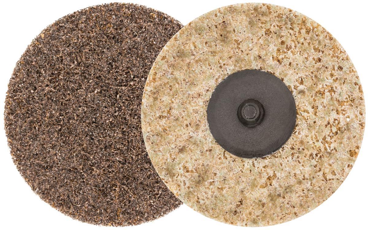 Walter Surface Technologies TWIST&trade; 04G302 Non-Woven Conditioning Disc, 3 in Dia Disc, Coarse Grade, Aluminum Oxide Abrasive, Type R Attachment