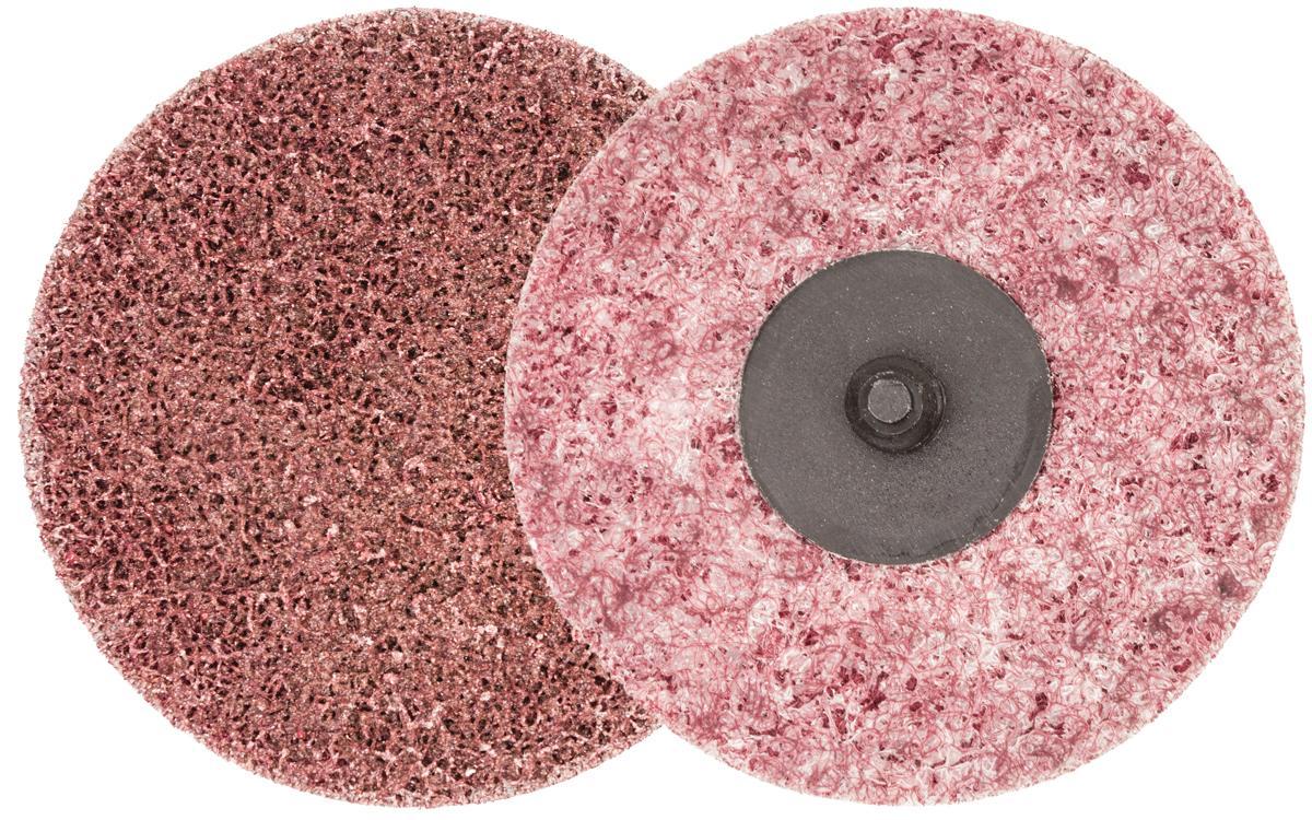 Walter Surface Technologies TWIST&trade; 04G303 Non-Woven Conditioning Disc, 3 in Dia Disc, Medium Grade, Aluminum Oxide Abrasive, Type R Attachment