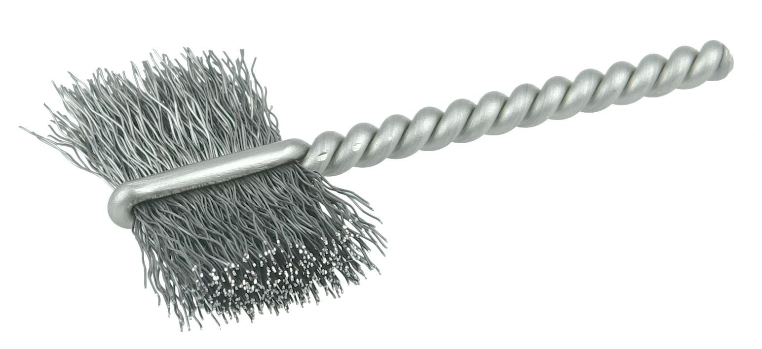 Weiler&reg; 21249 Industrial Grade Performance Line Maintenance Tube Brush, 1/8 in Dia x 1 in L, 6 in OAL, 0.003 in Dia Filament/Wire, Stainless Steel Fill