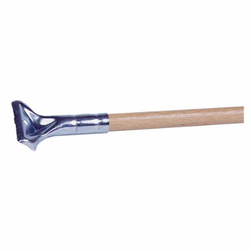 Magnolia Brush B-60 Metal Threaded Brush Handle, 1-1/8 in Dia x 5 ft L, Straight Grain Hardwood